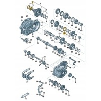 Оригинальные audi oe кольцо синхронизатора 02j311247f