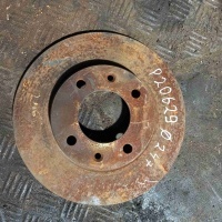 Диск тормозной задний Peugeot 206 2002