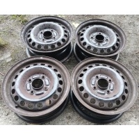 4× колесо штампованное alcar stahlrad 5.5 