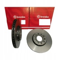 Brembo тормозные диски тормозной fiat панда / 500 , lancia ypsilon , комплект 257mm