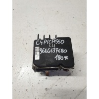 Насос абс citroen c4 пикассо 9666637680
