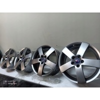 4× колесо алюминиевая saab oe 5 - spoke твин 7.0 