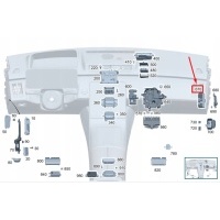 Mercedes - benz s w223 ignition switch control unit a2239002426