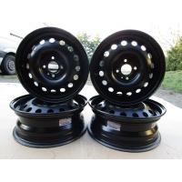 4× колесо штампованное renault oe nissan micra k12 k13 renault clio ii iii thalia 5.5 