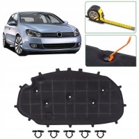 Volkswagen гольф 6 vi 5k 2008 - 2013 изоляция капота 5k0863831g комплект для wygłuszeń ściągacz для запонки клокспринг miernicza 3m