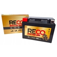Аккумулятор мотоцикл żel reco rtz14s - gel ytz14s 12v 11 , 8ah 230a ktm bmw