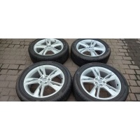 Колёса колёсные диски алюминиевые оригинальный . audi q3 5x112 hankook 235 / 50 / 19 2019r 4x6mm оч.