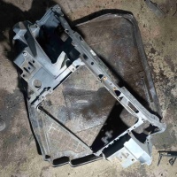 Передняя панель крепления облицовки (телевизор) Volkswagen Sharan Rest(2000-2010) 2003 7m3805598