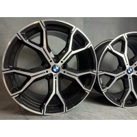 4× колесо алюминиевая bmw x5 x6 g05 g06 g07 9.5 