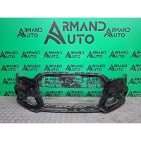 Бампер Audi A6 4 C7 2014-2018 4G0807065ASGRU, 4G0807437AB, 4