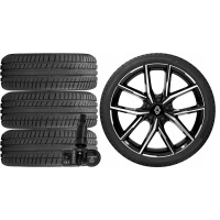 Новые колёса lato renault kadjar rde riken 215 / 55r18 tpms * 1