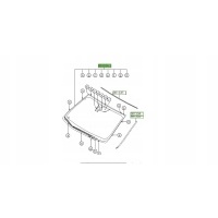 Новая оригинал стекло стекло hyundai i40 861103z060 86110 - 3z060