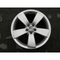 Колесо алюминиевая skoda oe rapid roomster 7.0 