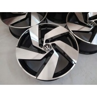 4× колесо алюминиевая volkswagen oe 5h0601025h 7.5 
