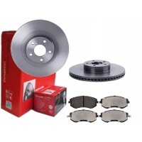 Тормозные диски колодки brembo передняя forester sg sh 293mm