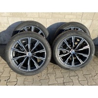 Bmw x5 g05 x6 g06 оригинальные колёса колёсные диски alu 20 м пак шины lato 740m новые