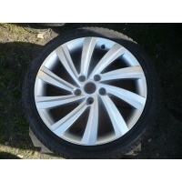 Колесо алюминиевая skoda oe 5e3601025h 7.5 