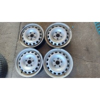 4× колесо штампованное volkswagen oe volkswagen гольф 5 v 1k0601027t 6.0 