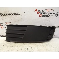 Решетка в бампер левая Skoda Octavia (A7) 2013-2020 5E0807367