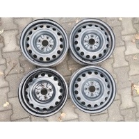 4× колесо штампованное citroen oe citroen c1 i toyota aygo i peugeot 107 4.5 