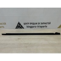 Уплотнитель стекла двери Volkswagen Polo 5 612 до Рестайлинг 2009-2015 6RU837478A