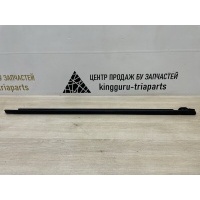 Уплотнитель стекла двери Volkswagen Polo 5 612 до Рестайлинг 2009-2015 6RU837478A