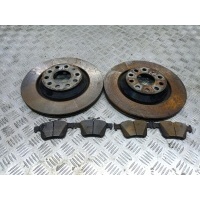 Passat b8 тормозные диски тормозной задняя 310mm kpl.