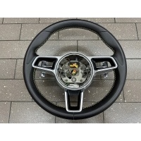 Руль порше кайман 982 718 911 991 gt3 желтая нить