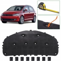 Volkswagen гольф плюс 5 6 2004 - 2014 изоляция капота 5m0863835 комплект для wygłuszeń ściągacz для запонки клокспринг miernicza 3m