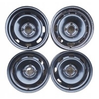 4× колесо штампованное peugeot oe peugeot 206 207 208 301 citroen c3 c4 6.0 