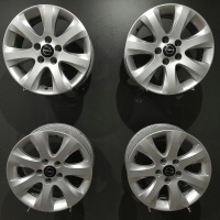 4× колесо алюминиевая opel oe meriva b , astra h 6.5 