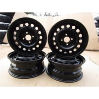 4× колесо штампованное nissan oe micra k12 k13 renault clio ii kangoo thalia twingo 5.5 