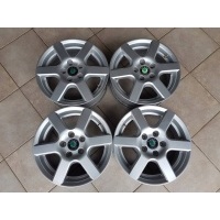 4× колесо алюминиевая aluett 03554 5.5 