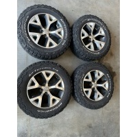 4× колесо алюминиевая chrysler oe джип cherokee 2014 - 2024 7.5 
