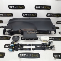 Yaris iii 3 рестайлинг панель консоль подушки ремни airbag 2015 - 2020