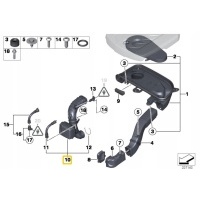 Bmw f10 f11 трубки провода воздушный n47 525d 8509816 oe