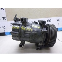 Компрессор кондиционера Citroen-Peugeot 206 (1998 - 2012) 9646273880