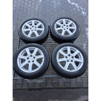 Opel meriv b zafira b 5x110 колёсные диски алюминиевые r16 шины 205 / 55