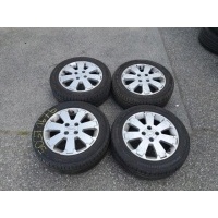 4 колёсные диски алюминиевые алюминиевые колёсные диски 185 / 60r15 шины 15 opel zafira а b тарнув