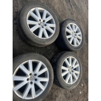 4× колесо алюминиевая volkswagen oe 9.0 