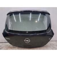 Крышка багажника задняя задняя стекло замок opel corsa d 2006 - 2014 lak:m24 чёрный