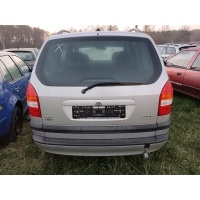 Крышка багажника задняя серебренная серая opel zafira а моторчик стеклоочистителя стекло диафрагма