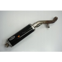 Honda cbr 600 f4i pc35 2001 - 2006 глушитель спортивный hurric трубки входная