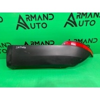 Накладка бампера SKODA OCTAVIA 3 A7 (5E) 2013-2020 5E98075219B9, 5e9807521