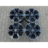 4× колесо алюминиевая alutec volkswagen crafter i 2e 2f мерседес спринтер ii iii 6x130 7.0 