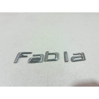 Эмблема на крышку багажника VAG Fabia (2007 - 2015) 5J6853687FFXC
