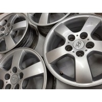 4× колесо алюминиевая hyundai oe 52910 - 2e370 6.5 