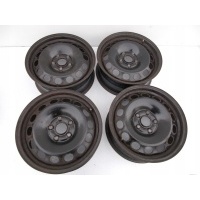 4× колесо штампованное volkswagen oe 6.1 / 2 x 16 