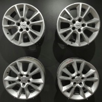 4× колесо алюминиевая opel oe astra h , zafira b 7.0 