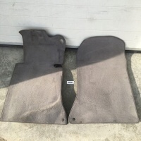 Коврики покрытие серый мерседес w124 кабриолет a124 1246805740 1246805840